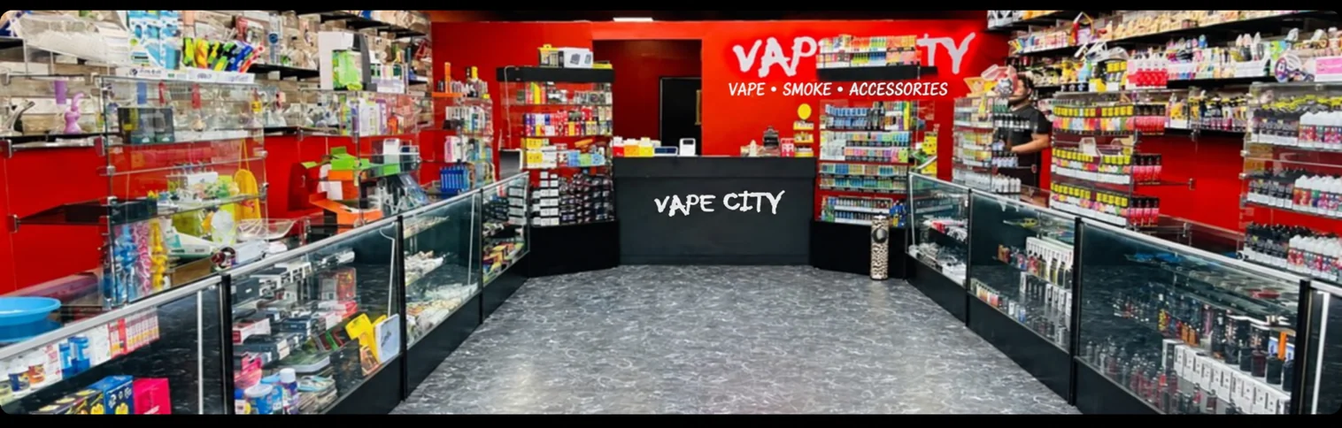 Vape City store exterior in Texas